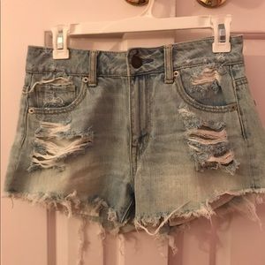 jean shorts
